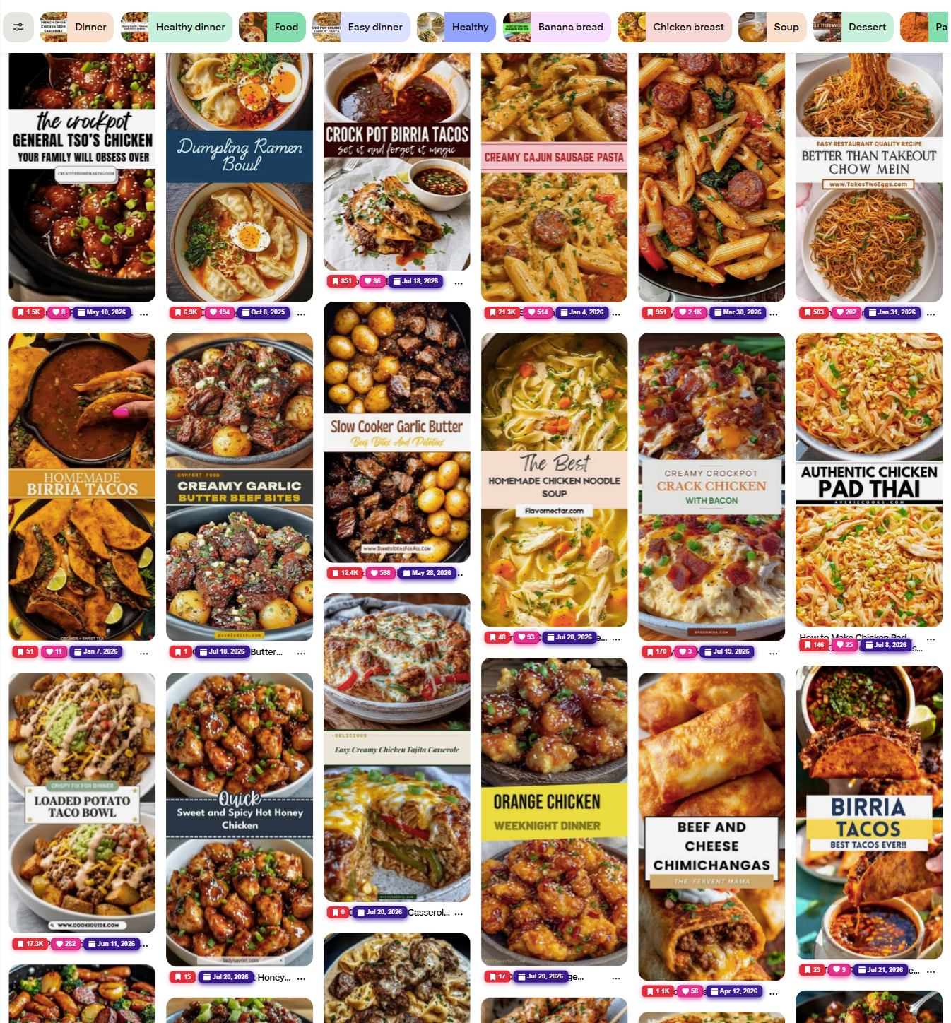 Pinterest Grid Photo